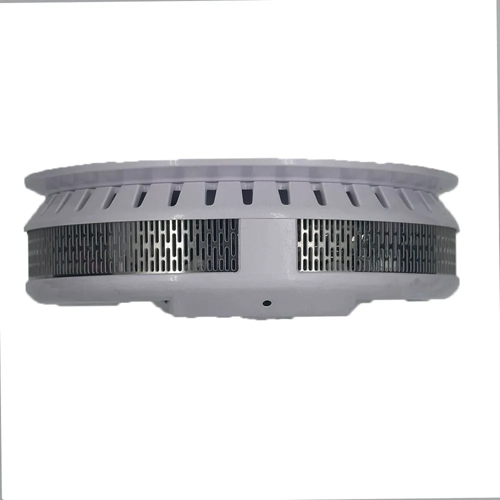 Modern Hidden Smoke Detector Camera with Automatic Night Vision - Side view