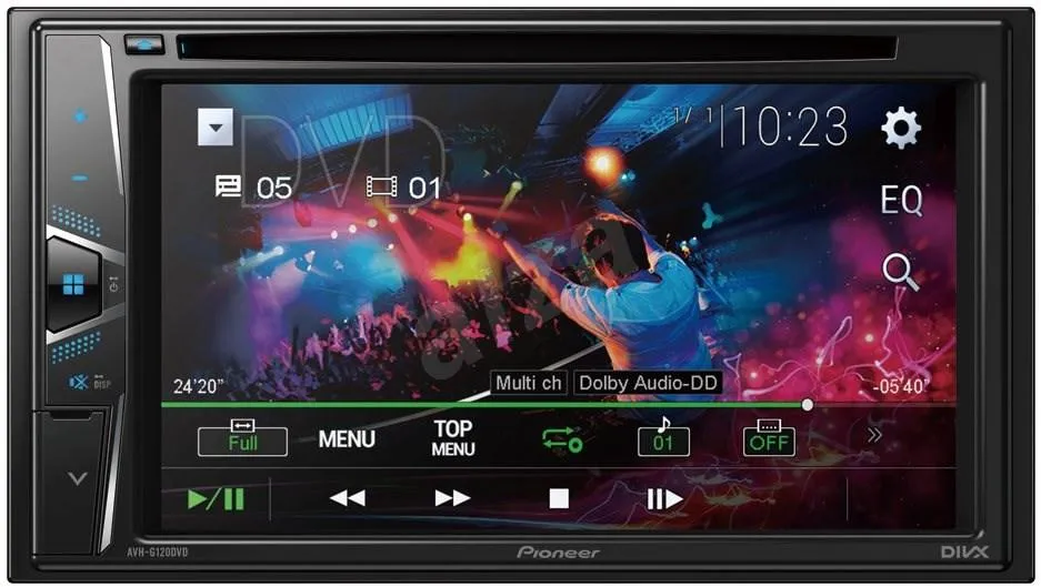 Multimedija automobiliui Pioneer AVH-G220BT, CD/DVD, AUX, USB, BLUETOOTH