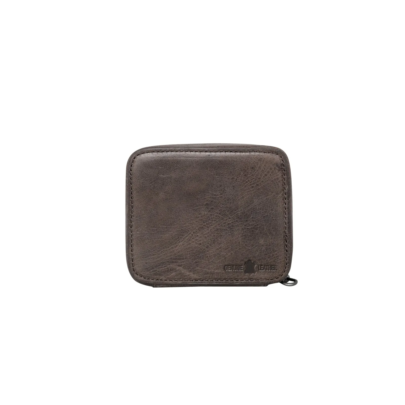 MWL-193 Montana West Genuine Leather  Pill Box Travel Organizer/ Zippered Case