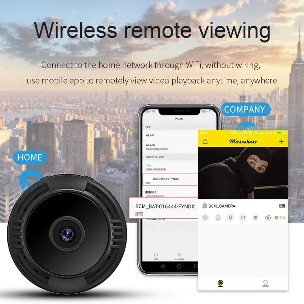 Night Vision Wi-Fi Camera