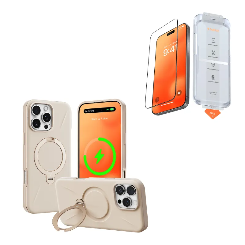 Ostand 360° Spin Fusion MagSafe Case for iPhone 16 Pro