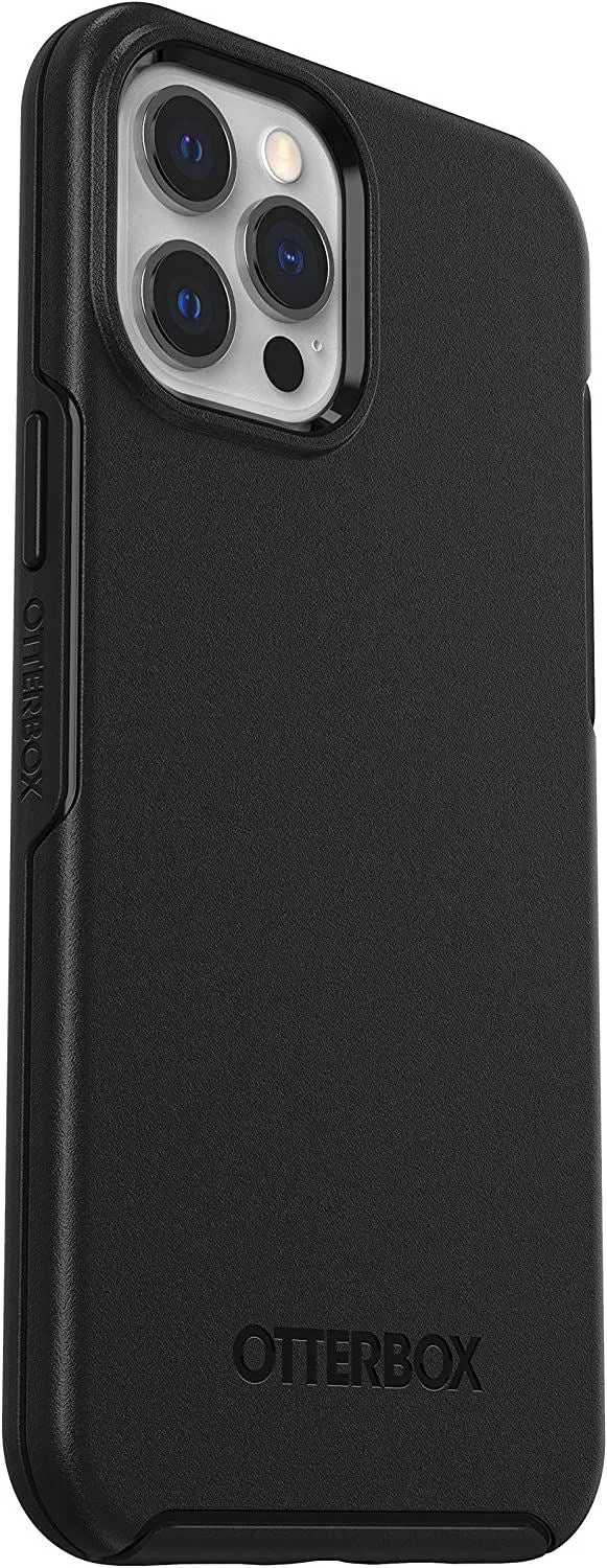 Outterbox Symmetry Case For iPhone 12 Pro Max 6.7" Black - B08D6X3TW5