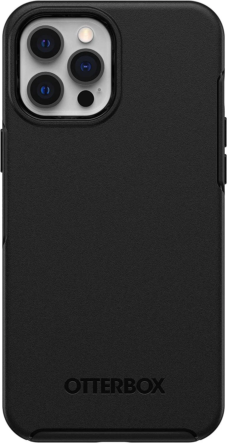 Outterbox Symmetry Case For iPhone 12 Pro Max 6.7" Black - B08D6X3TW5