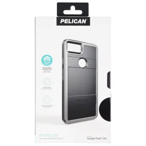 Pelican Protector Series Hard Case for Google Pixel 3 XL - Black/Light Gray