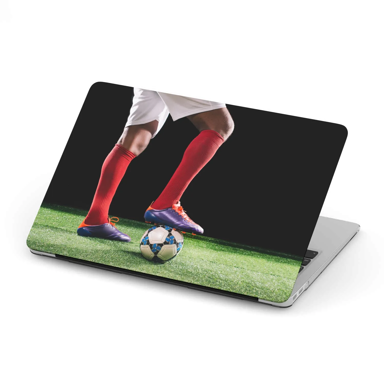 Personalized Macbook Hard Shell Case - Soccer / Football