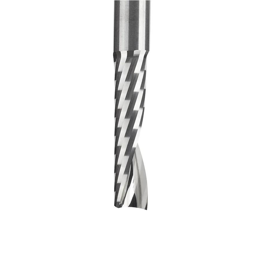 Plastic Cutting Spiral 'O' Flute Router Bit | 1⁄4 Dia x 1" x 1⁄4 Shank Up-Cut | 51405 | 738685514054