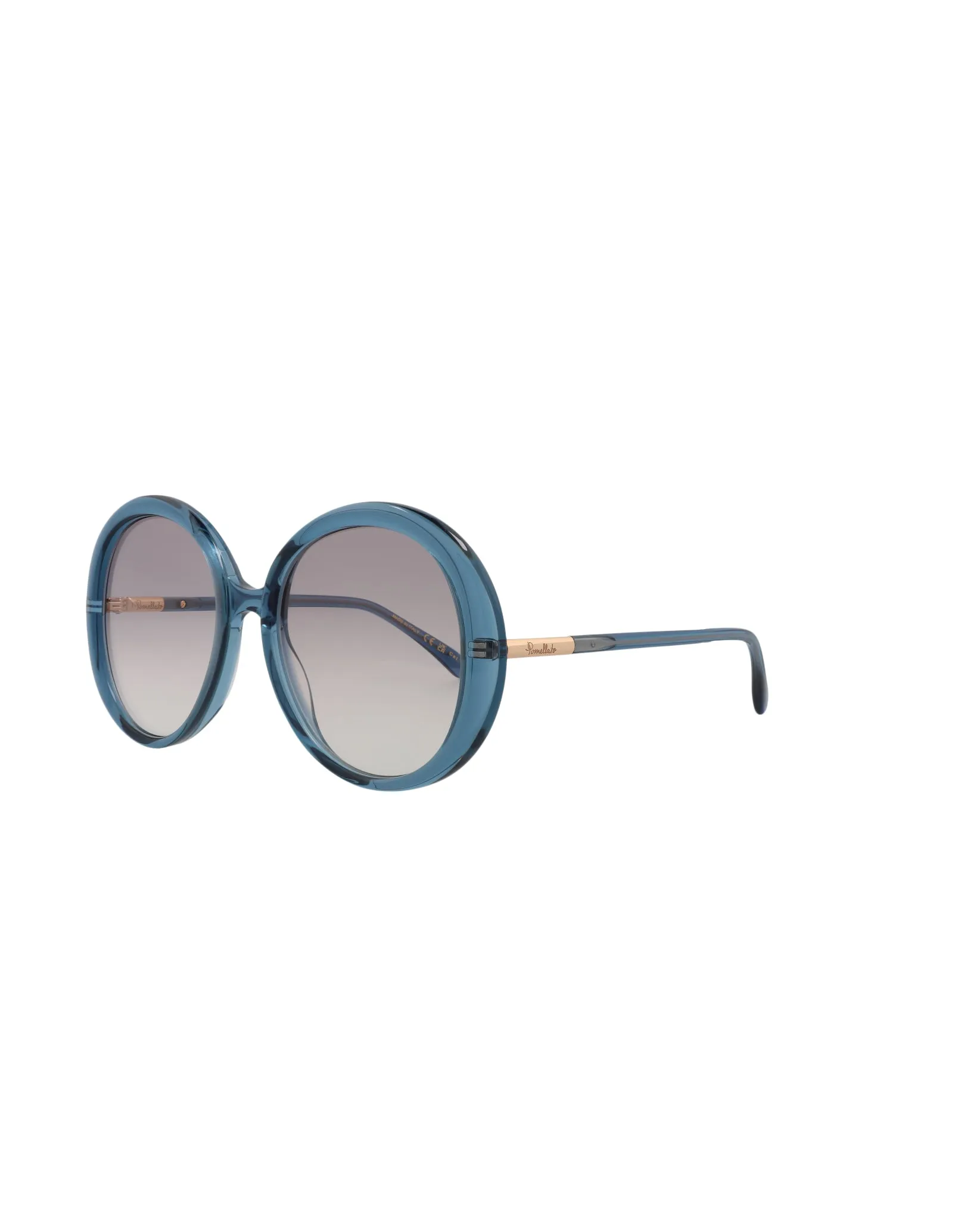 Pomellato Round-Frame Acetate Sunglasses, Style #  PM0111S-30012007004