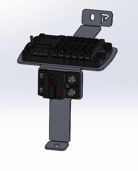 PowerTrays - 12 Circuit Fuse Block PowerTray > Tundra Battery Mount