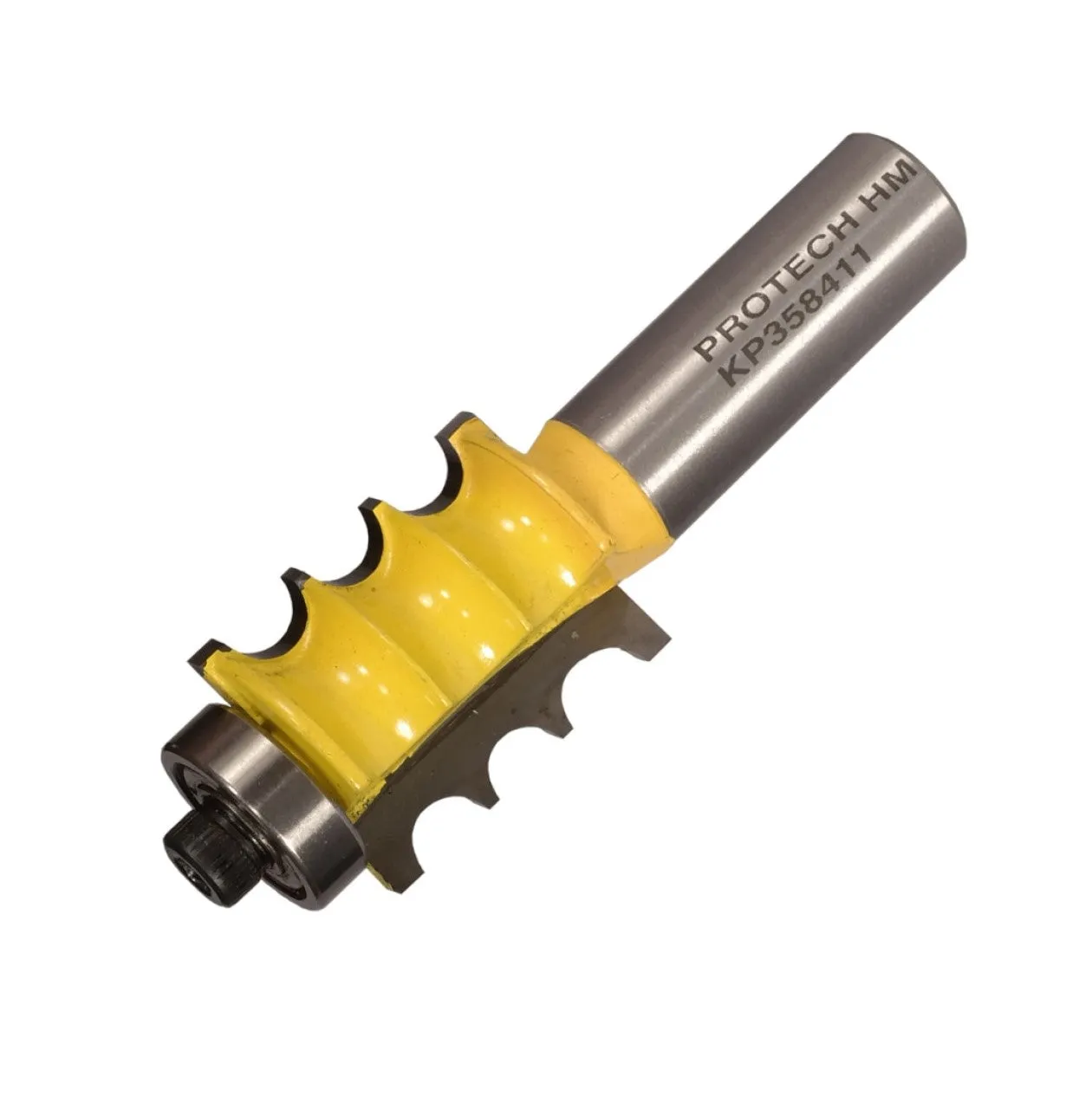 Pro-Tech | Router Bit Triple Bead 7/8" X 1" 2 Flutes 1/2" Shank