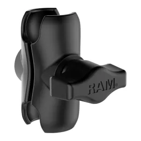 RAM DOUBLE SOCKET ARM - SHORT (Retail Packaging)