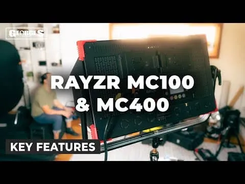 Rayzr 7 MC400 MAX Multi Colour RGB, WW, CW Soft LED Panel Light