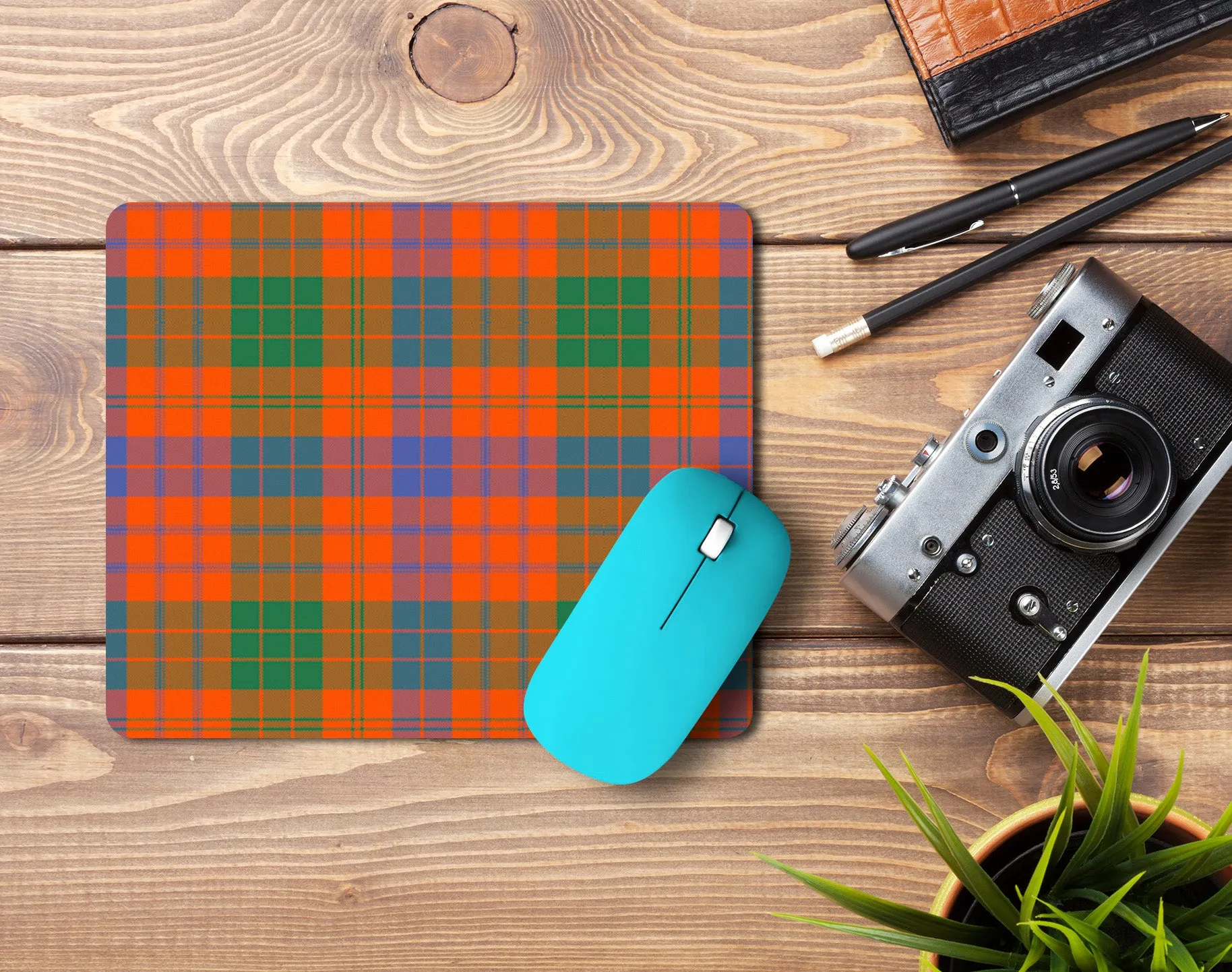 Ross Ancient Tartan Mouse Pad