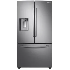 Samsung 36-inch, 28 cu.ft. French 3-Door Refrigerator with External Water and Ice Dispensing System RF28R6201SR/AA