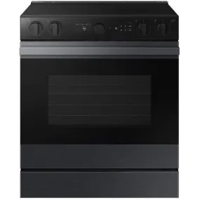 Samsung 6.3 cu. ft. Bespoke Smart Slide-In Electric Range NSE6DG8500MT/AC