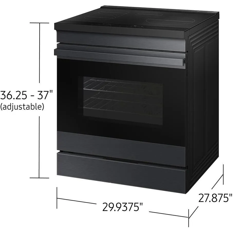 Samsung 6.3 cu. ft. Bespoke Smart Slide-In Induction Range NSI6DG9500MT/AC