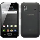 Samsung Galaxy Y Frosted Gel Case Black