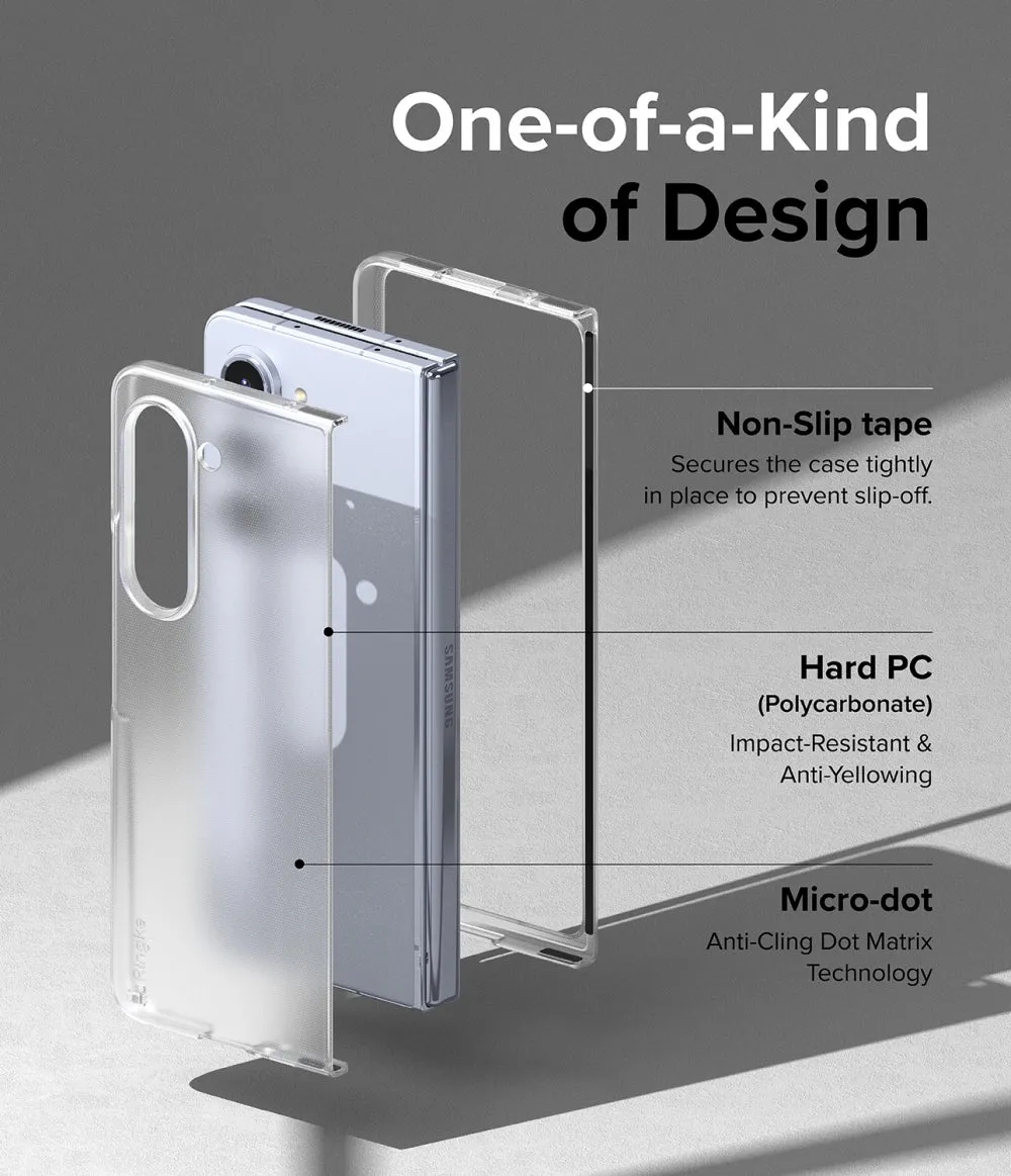 Samsung Galaxy Z Fold 5 Case Cover | Slim Series | Clear