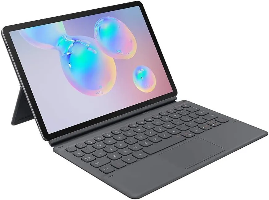 Samsung Tab S6 Keyboard Case Grey - EF-DT860BJEGGB