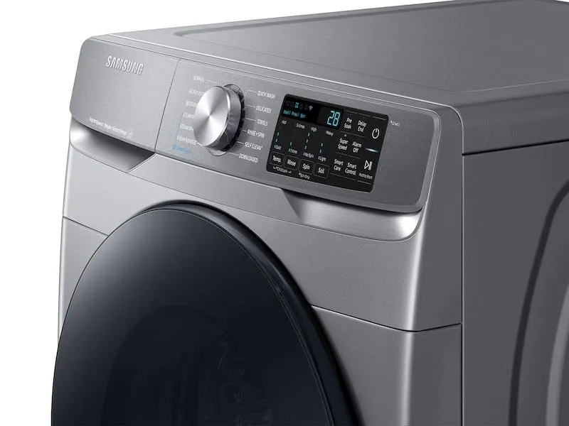 Samsung WF45B6300AP 4.5 cu. ft. Large Capacity Smart Front Load Washer with Super Speed Wash in Platinum