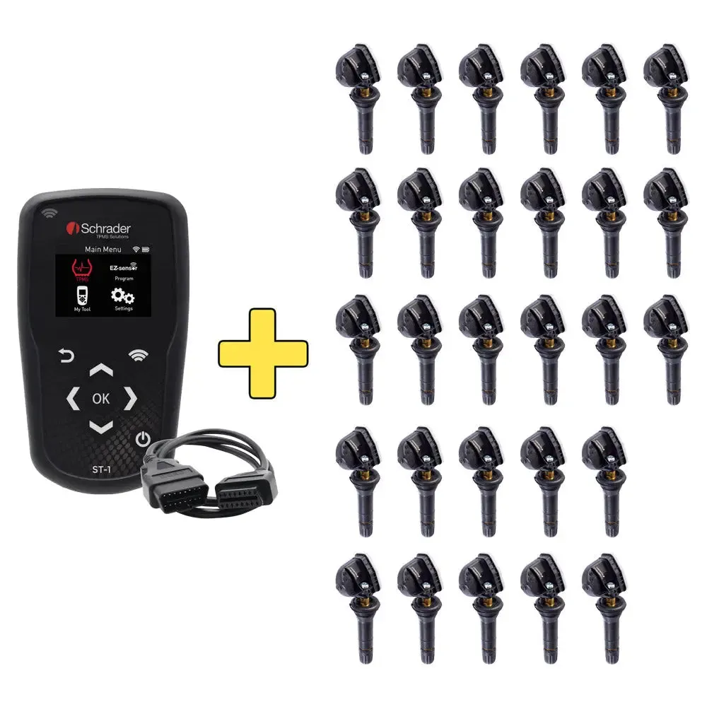 Schrader ST-1 TPMS Tool w/ 28 x EZ Sensors (33500)   Case Bundle