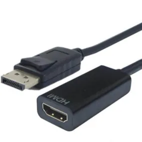 Shintaro Displayport To 4K Hdmi Adapter Black