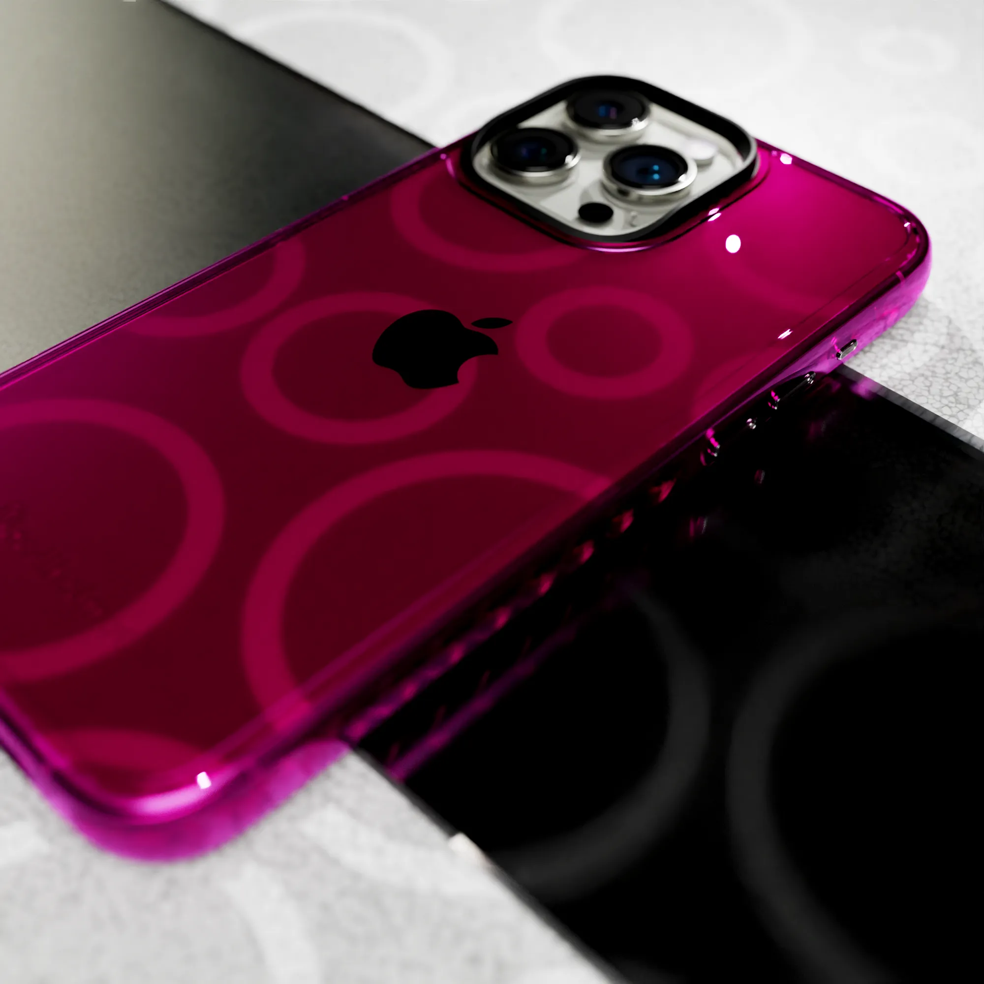 Slim TPU Case for Apple iPhone 15 | Vivid Magenta | Altitude Series