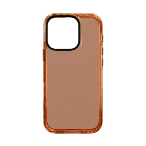 Slim TPU Case for Apple iPhone 16 Pro | Peach Fuzz Sparkle | Altitude Series