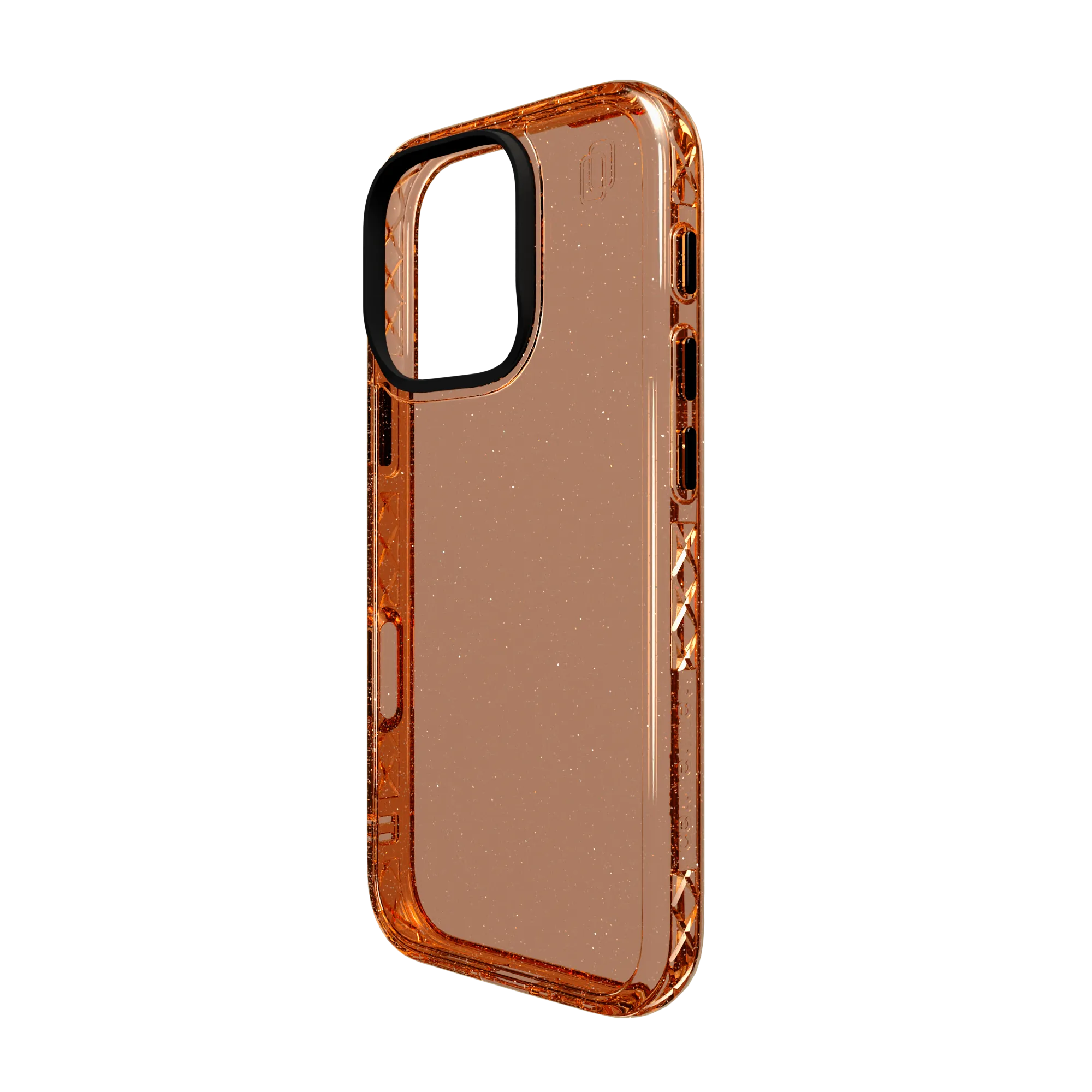 Slim TPU Case for Apple iPhone 16 Pro | Peach Fuzz Sparkle | Altitude Series