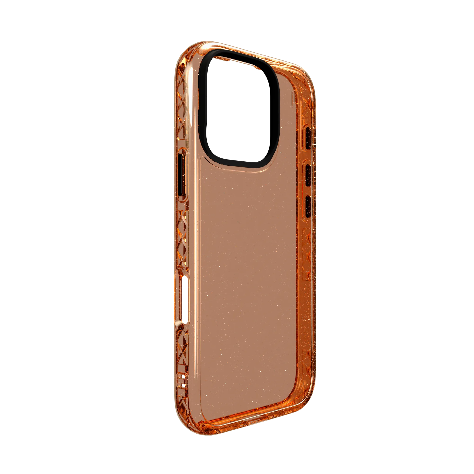 Slim TPU Case for Apple iPhone 16 Pro | Peach Fuzz Sparkle | Altitude Series