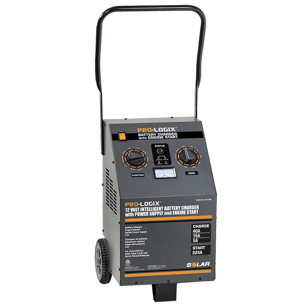 Solar PL3740 PRO-LOGIX 40/15/5A/225A Wheel Charger