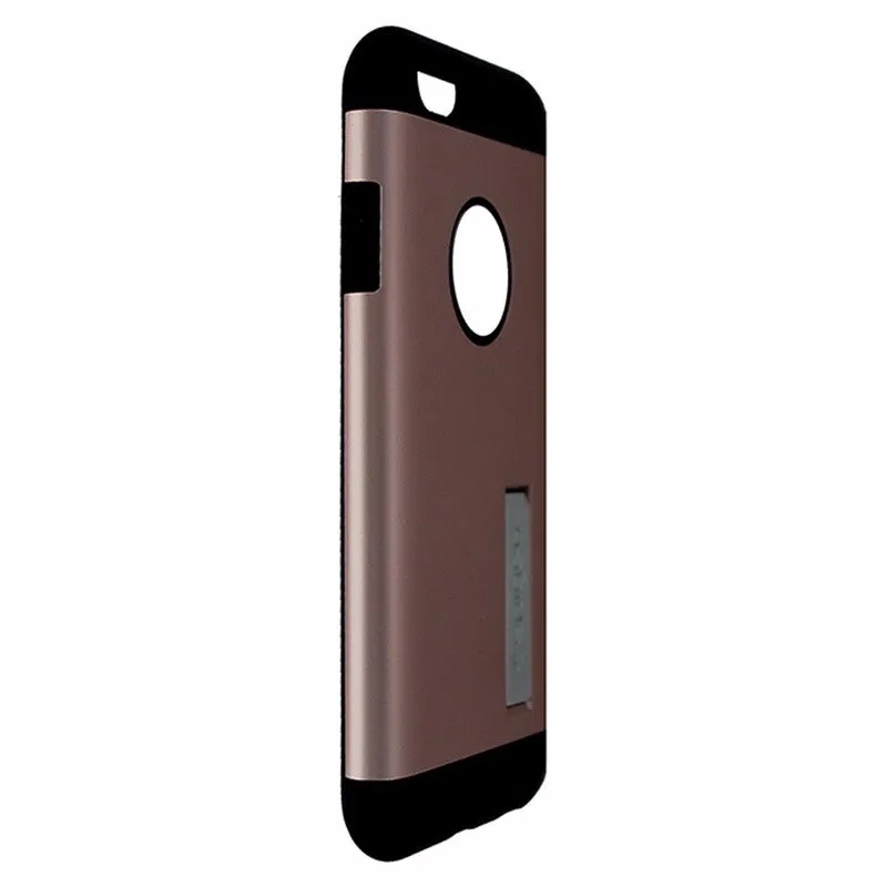 Spigen Slim Armor Series Dual Layer Case Cover for iPhone 6s 6 - Rose Gold/Black