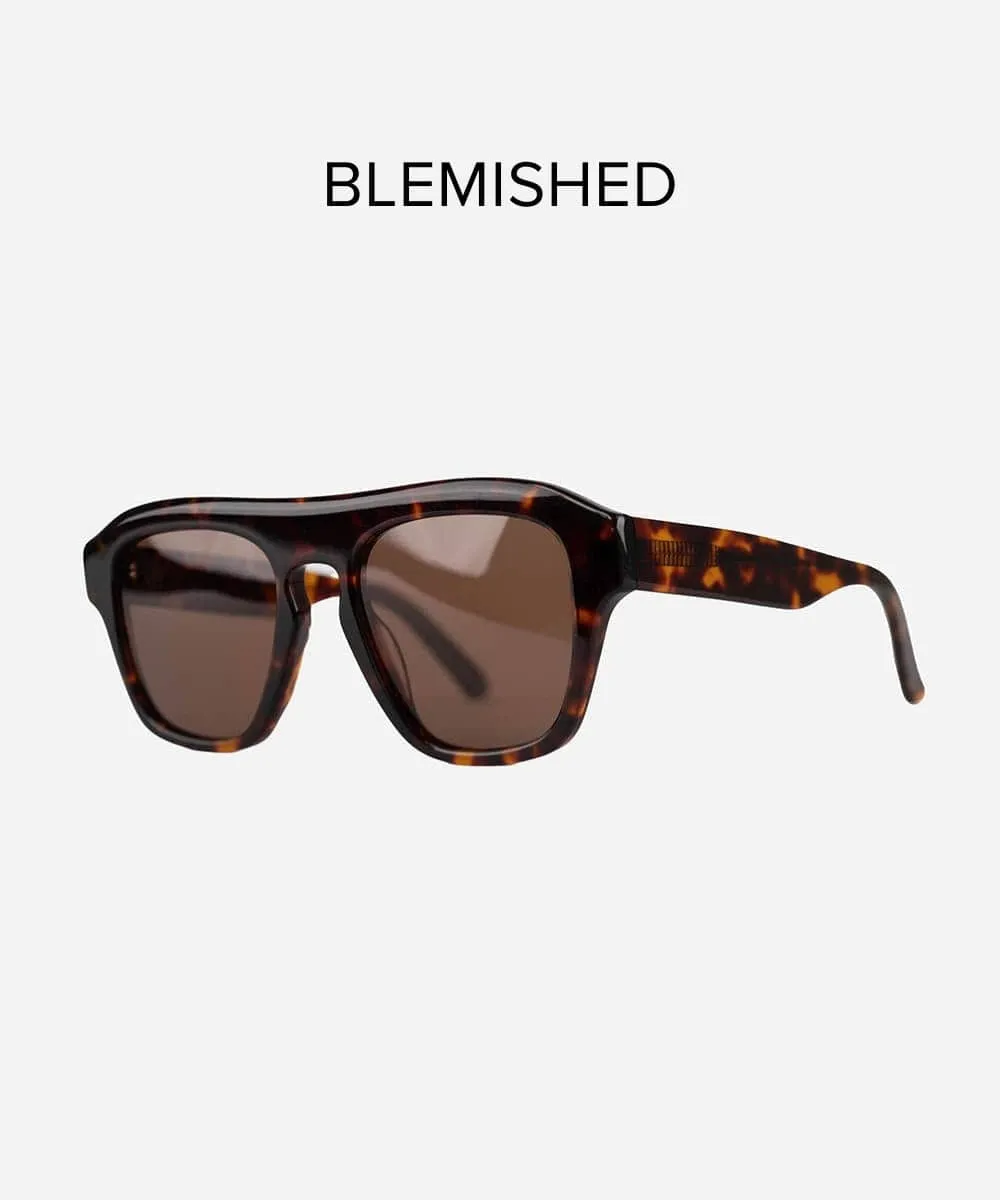 Val Wayfarer Sunglasses - Tortoise BLEMISHED