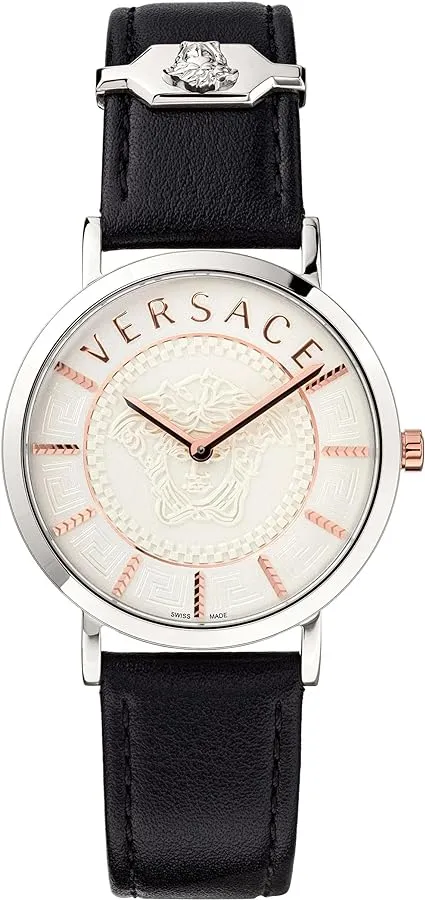 Versace Ladies Watch V-Essential 36mm White Black VEK400721