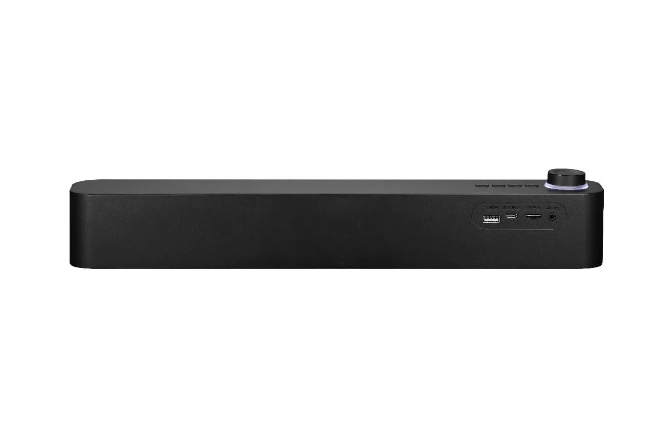 Volkano Sabre 2.0 Series 6W Portable Mini Soundbar - Black