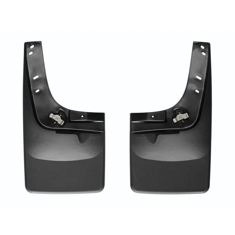 WeatherTech MudFlaps - Front - Black - Ford Fullsize Truck 2004-14