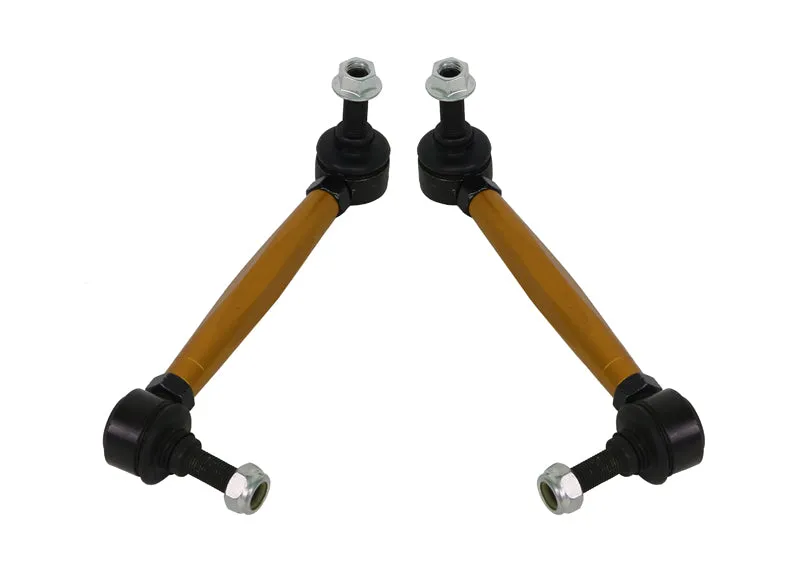 Whiteline Sway Bar End Link Kit Mazda BT-50 2WD/ 4WD (2011-2020) [225-250mm/ 12mm Ball Stud] Front - KLC179