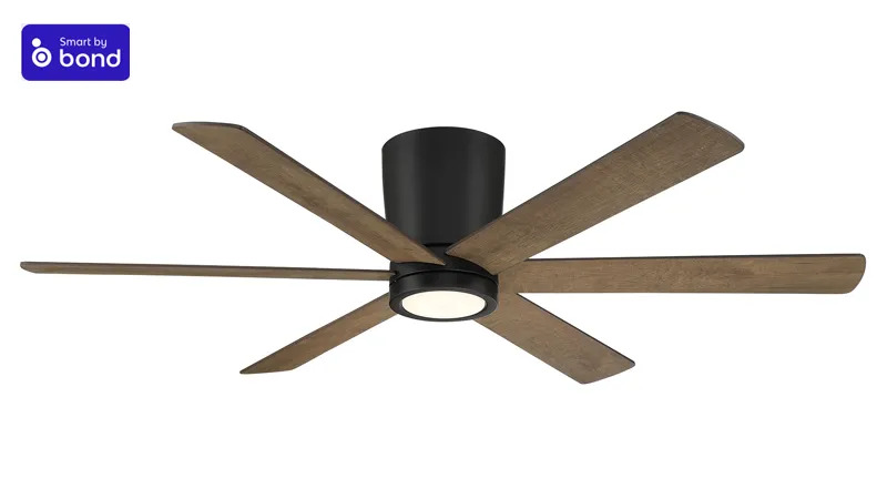 Wind River WR2028MB Coldwater 52" Wi-Fi smart Ceiling Fan in Matte Black