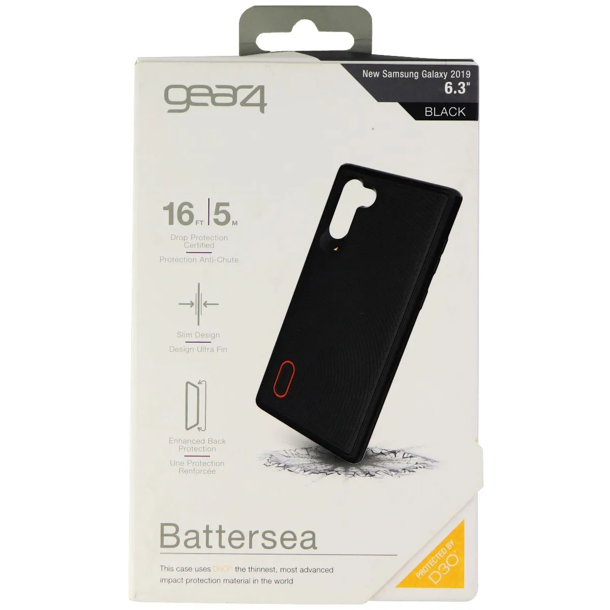 ZAGG Battersea Series Hard Case for Samsung Galaxy Note10 - Black