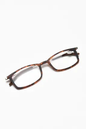 Zaina Tortoiseshell Slim Reading Glasses